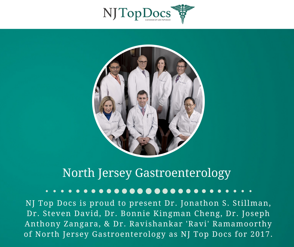 North Jersey Gastroenterology Named A NJ Top Docs Practice For Another Year